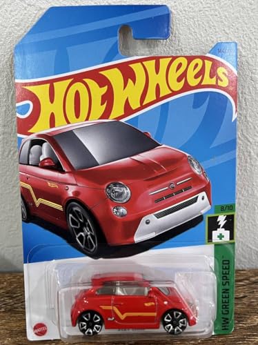HW Hot Wheels Fiat 500e miniatura 1