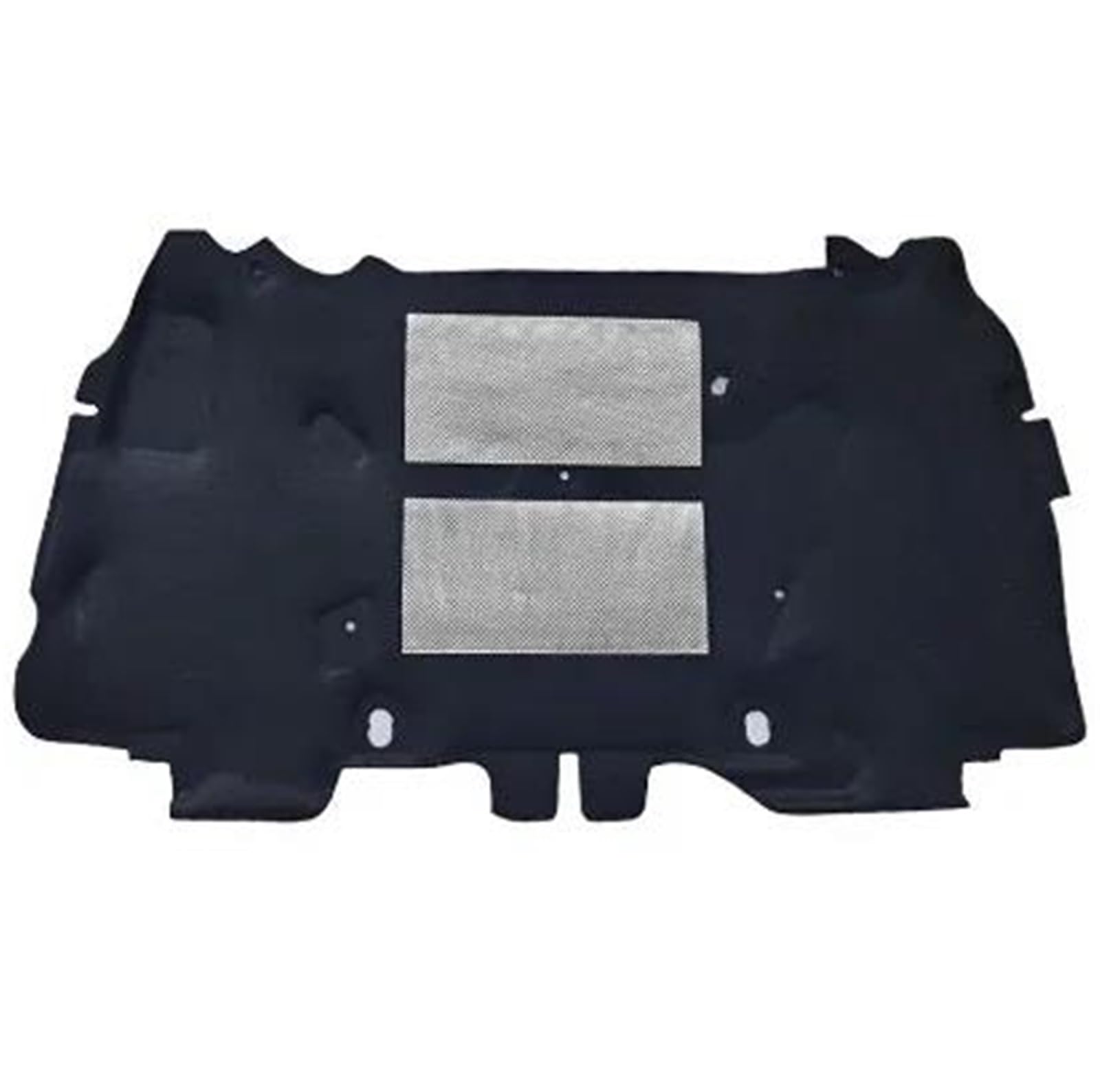 Car Engine Hood Pad Front Sound Insulation Carpet Accessories for Jeep for Wrangler JL 2018 -2024 Liner(2 piece of Aluminum)