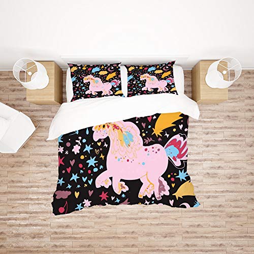 Housse de couette King parure de lit microfibre maison et hôtel - 3