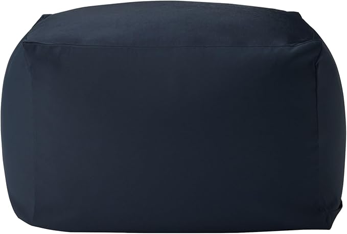 無印良品 体にフィットするソファ セット ネイビー ポリエステル平織 幅65×奥行65×高さ43cm 84896941