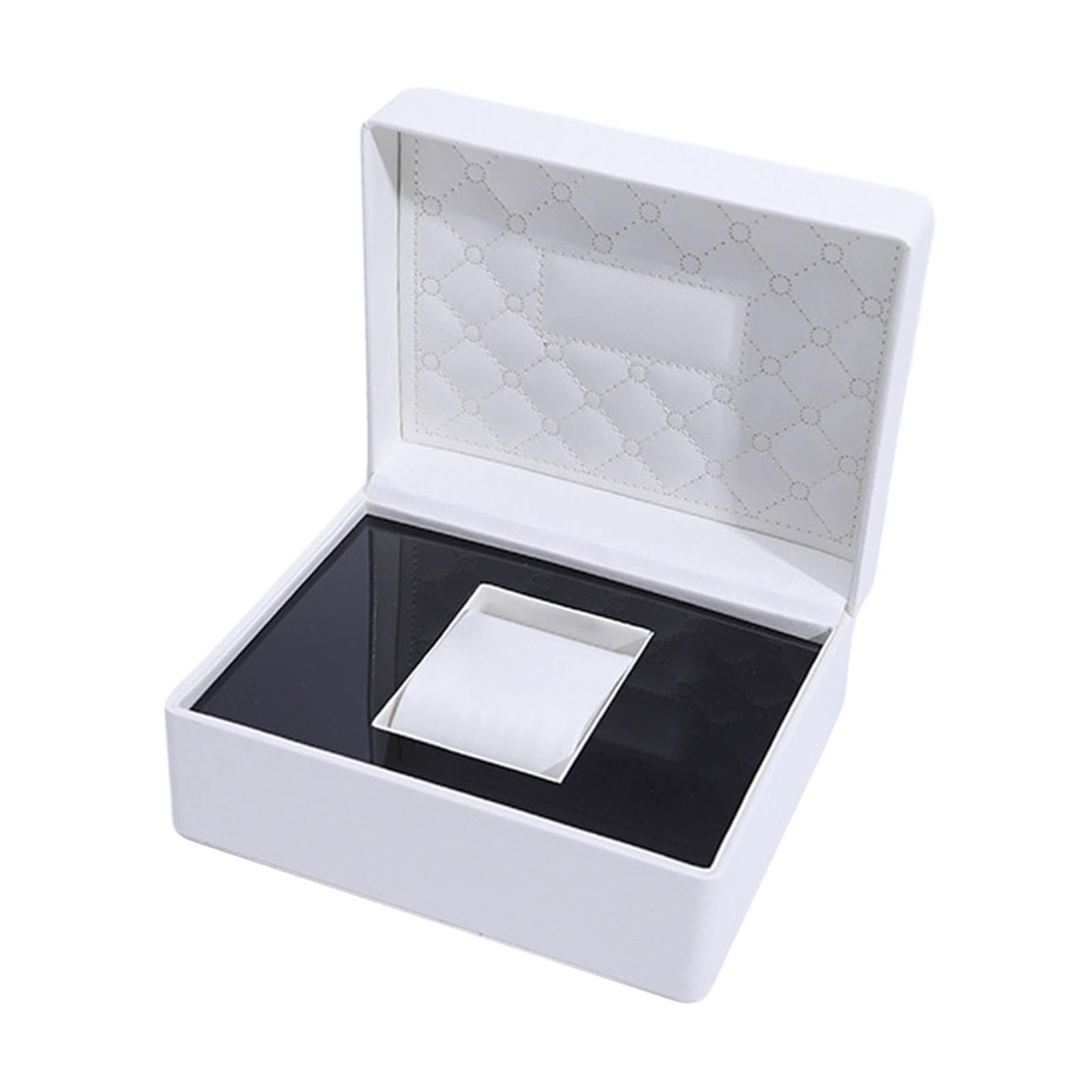 AUYXSSZ Portable Jewelry Box Compact Watch Storage Case Travel Elegant Organizer Wristwatch Display Case Smart Watches Portable Such As Bracelets Bracelet
