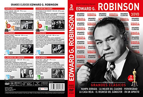 Colección Grandes Clásicos: Edward G. Robinson (Hampa Dorada / La Mujer del Cuadro / Perversidad / La Casa Roja / El Regreso sel Gángster / En un Aprieto) [DVD]