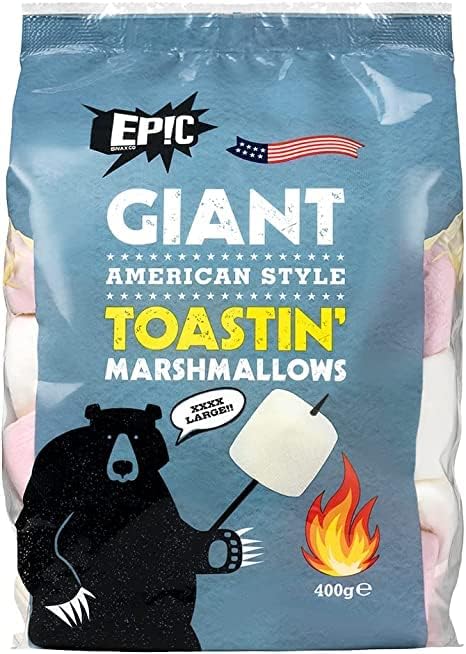 EP!C Giant Marshmallows 500gm Pack of 6