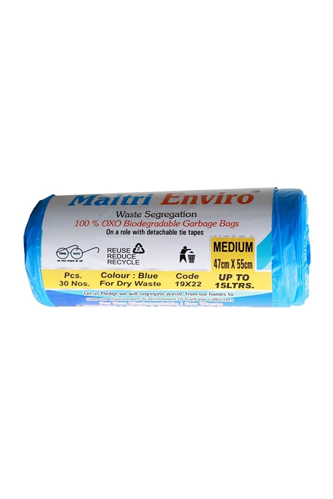 Garbage Bags 90 Pack - Blue, Black, Green -3 Garbage Bags 90 Pack - Blue, Black, Green -3