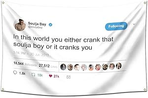 In This World Tapestry You Either Crank That Soulja Boy Or He Cranks You