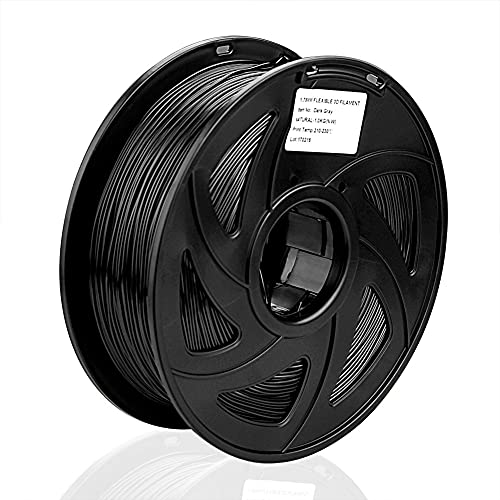 SIENOC 1Kg ABS 1,75mm 3D Printer Filamento Spool 3D Materiale di stampa per stampanti (ABS Nero)