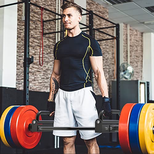 Kipika Adjustable Dumbbell to Barbell Converter - EZ Curling Bar Adapter - Versatile Weightlifting Equipment for Home Gym (A. Black Steel Sleeve) - image 8