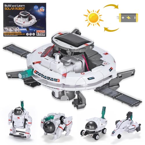 OMWay Solar Roboter Kinder Spielzeug ab 8 Jahre Junge, Weihnachten...