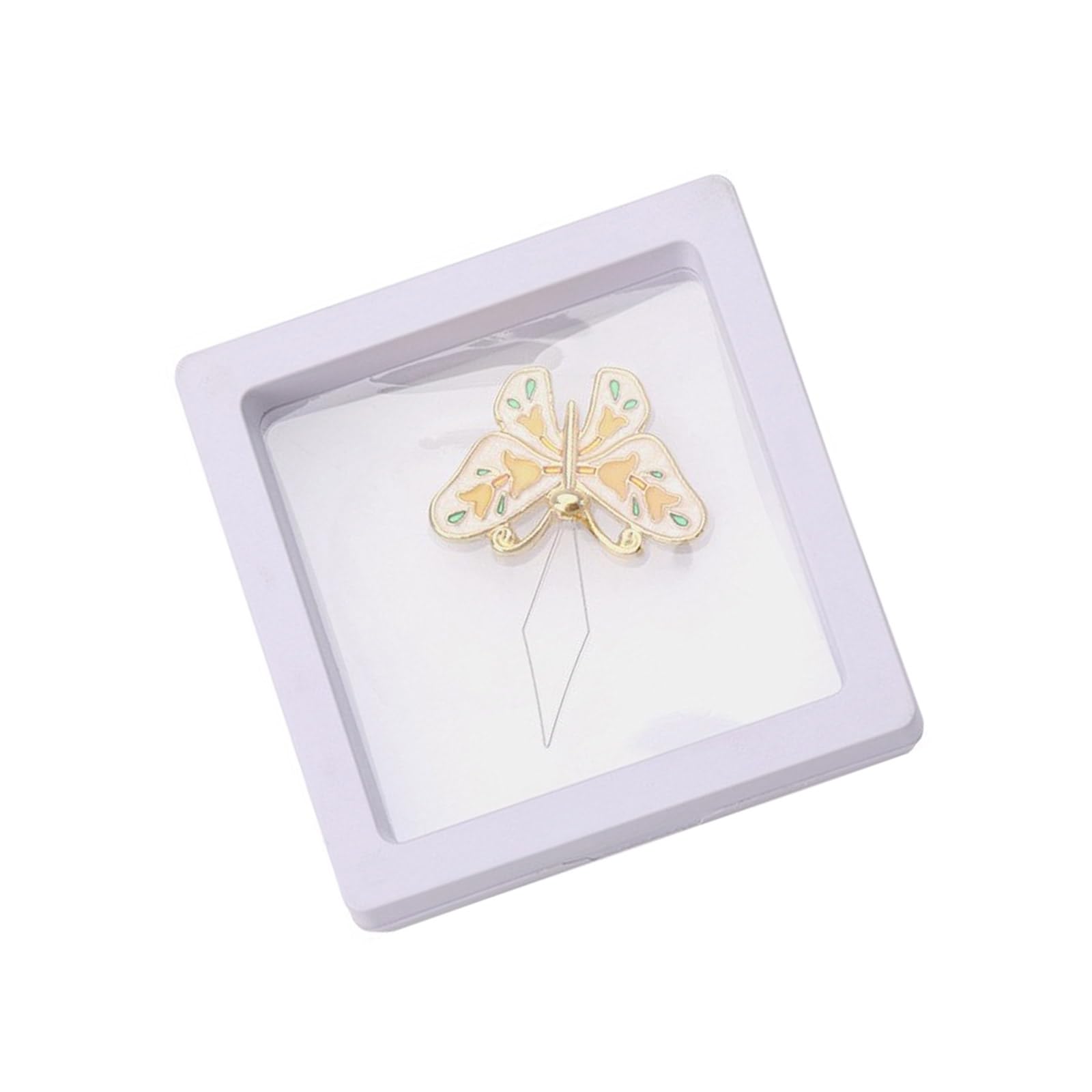 Hsioluted Chinese Styles Needle Threader Easy to Insert Hand Sewing Needle Butterfly Threader for Sewing Machines Chinese Styles Butterfly for Machines