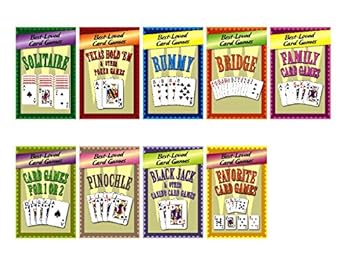 Paperback Best Loved Card Games 9 Book Set by Editors of Publications International Ltd. (2010-08-15) Book
