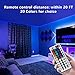 Hwylizg 2 Pack 44 Keys RGB LED Light Strip Remote Controller,Wireless Dimmer IR Remote Control LED Light Remote Replacement for SMD 5050 2835 3528 LED Strip Lights