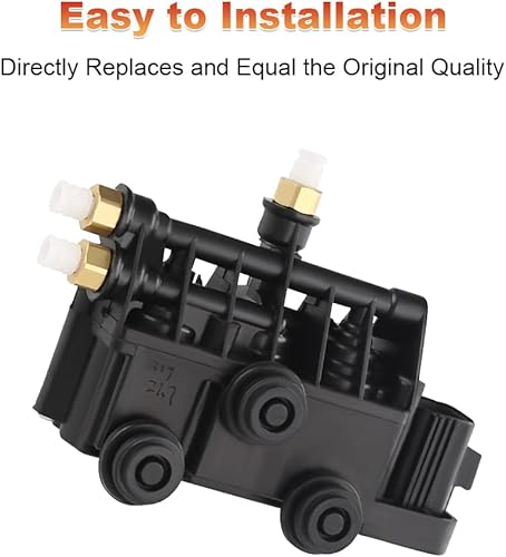 Miniatura 7 de JDMON Suministro de bloque de válvula de suspensión de aire compatible con Range Rover 2006-2013 Land Rover Discovery 3LR3 2005-2009 4LR4 2010-2015