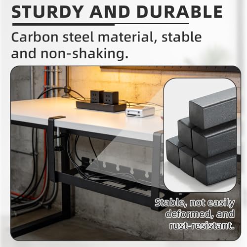Rangement câble pour bureau et maison idéal pour un espace de télétravail épuré - 6