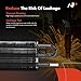 A-Premium Power Steering Oil Cooler Compatible with Dodge Charger 2006-2010 2012-2019, Challenger 2008-2014 & Chrysler 300 2005-2010 2012-2014, 2.7L 3.5L 3.6L 5.7L 6.1L 6.2L 6.4L