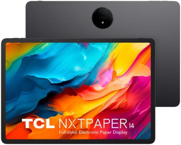 Tablet TCL NXTPAPER 14 Pollici - 16GB RAM, 256GB, Batteria 10000mAh, Cover E Penna Inclusi, Grigio - Foto 8