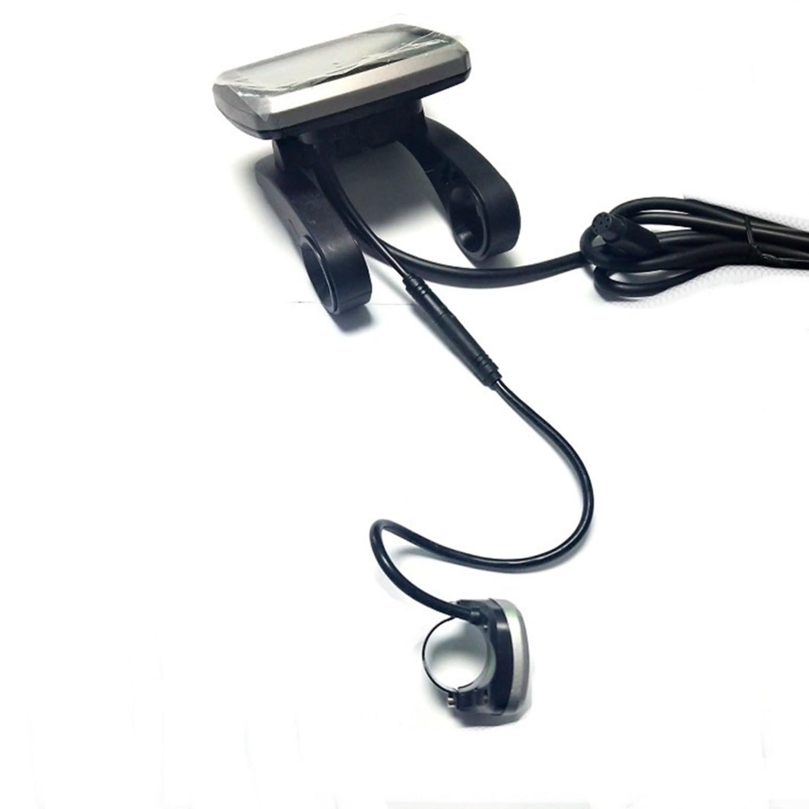 VLCD5 - Pantalla de 6 pines, para motor central Tongsheng TSDZ2 E-Bike, sin acelerador, pantalla negra ABS, para bicicleta eléctrica, pieza de actualización