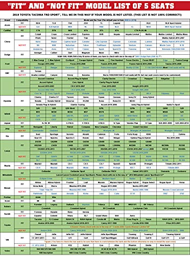 Aslong 5Pcs H7 Front And Back Car Seat Covers Auto Interior Accessories With Water Proof Nappa Leather For Cars Suv Pick-Up Truck Universal Comfortable And Breathable (Full Set, Black&Grey) #TOP4