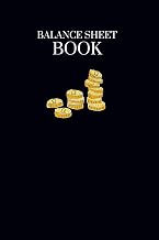 Balance Sheet Book: Log, Track, & Record Expenses & Income| With Columns For Financial Date, Description, Reference| 105 Pages|6"x9"