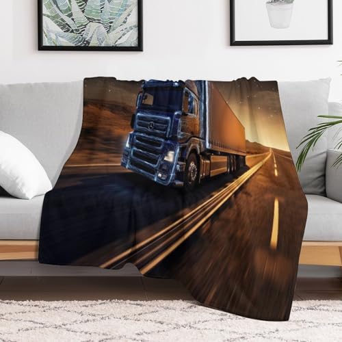 Couverture de lit camion plaid chaud pour une soirée cocooning