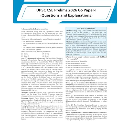 Image of PWOnlyIAS upsc pyq book prelims | 32 Years (1995-2026) Topicwise General Studies Paper 1 | 3400+ MCQs with Detailed Explanations | Civil Services IAS Book | UPSC Books 2026