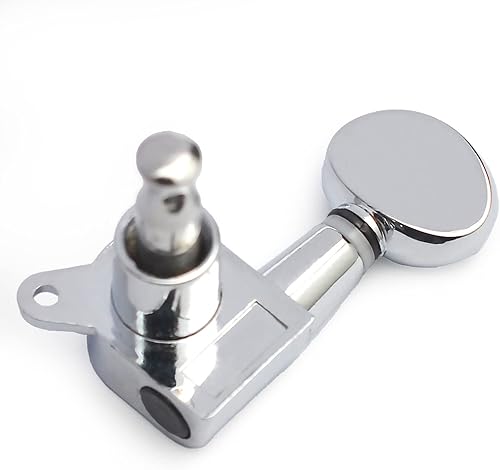 Miniatura 88 de SAPHUE Afinadores de guitarra de 4.331 in, un juego de llaves de afinación de guitarra clásica negra 1R1L, clavijas de cuerda para guitarra clásica