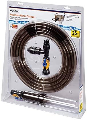 Aqueon Aquarium Fish Tank Water Changer With 25 Foot Hose