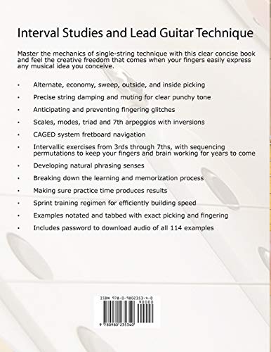 Interval Studies and Lead Guitar Technique