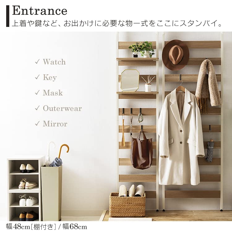 Amazon｜突っ張り棚 壁面収納 突っ張り ラック つっぱり ラック 壁面