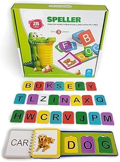 Educational Toy for Kids - Learning English Words Picture and Composition Flash Card Book