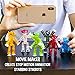 StikBot Zing Monsters, Complete Set of 6 Poseable Monster Action Figures, Includes Giggles, Goblin, Insector, Grim, Aquafang and Kyron