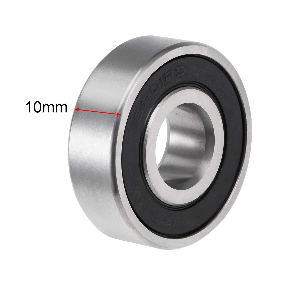 Cuscinetto radiale a sfere 6201 -LLU5K 10mm OD 32mm ID 12mm NTN Cuscinetto radiale a sfere 6201 -LLU5K 10mm OD 32mm ID 12mm NTN