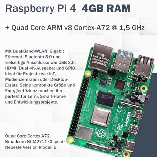 Raspberry Pi 4 4GB kit complet pour remplacer un PC de bureau lourd et énergivore