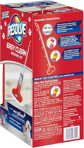 CAMEO - Re'solve Pet Easy-Clean Carpet Cleaner Gadget and Foam Spray Refill, 2 Piece Set (2-Pack)