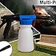 Vixzoid Schaumpistole Auto Schaumlanze 900 ml Schaumkanone Verstellbare Schaumpistole für Gartenschlauch SchaumsprüHer für Autowäsche, Haus, Gartenwäsche (Blau)