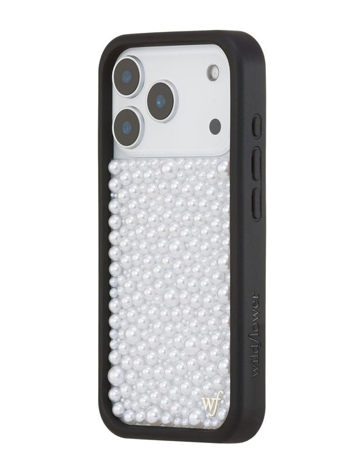Image of Wildflower Cases - iPhone 17 Pro Compatible - Pearl | White