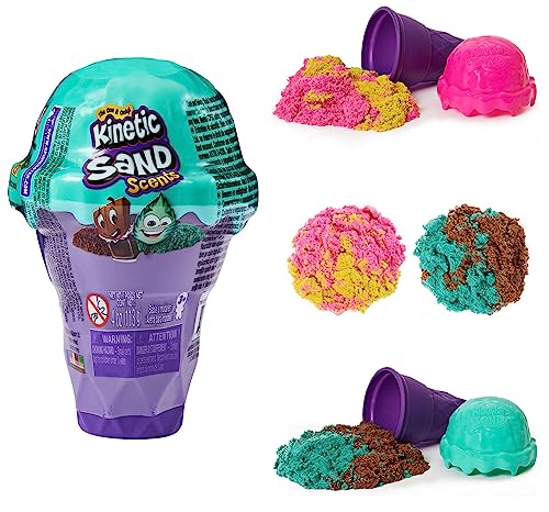 Kinetic Sand Eiscreme Behälter mit Duftsand 113 g, unterschiedliche Varianten