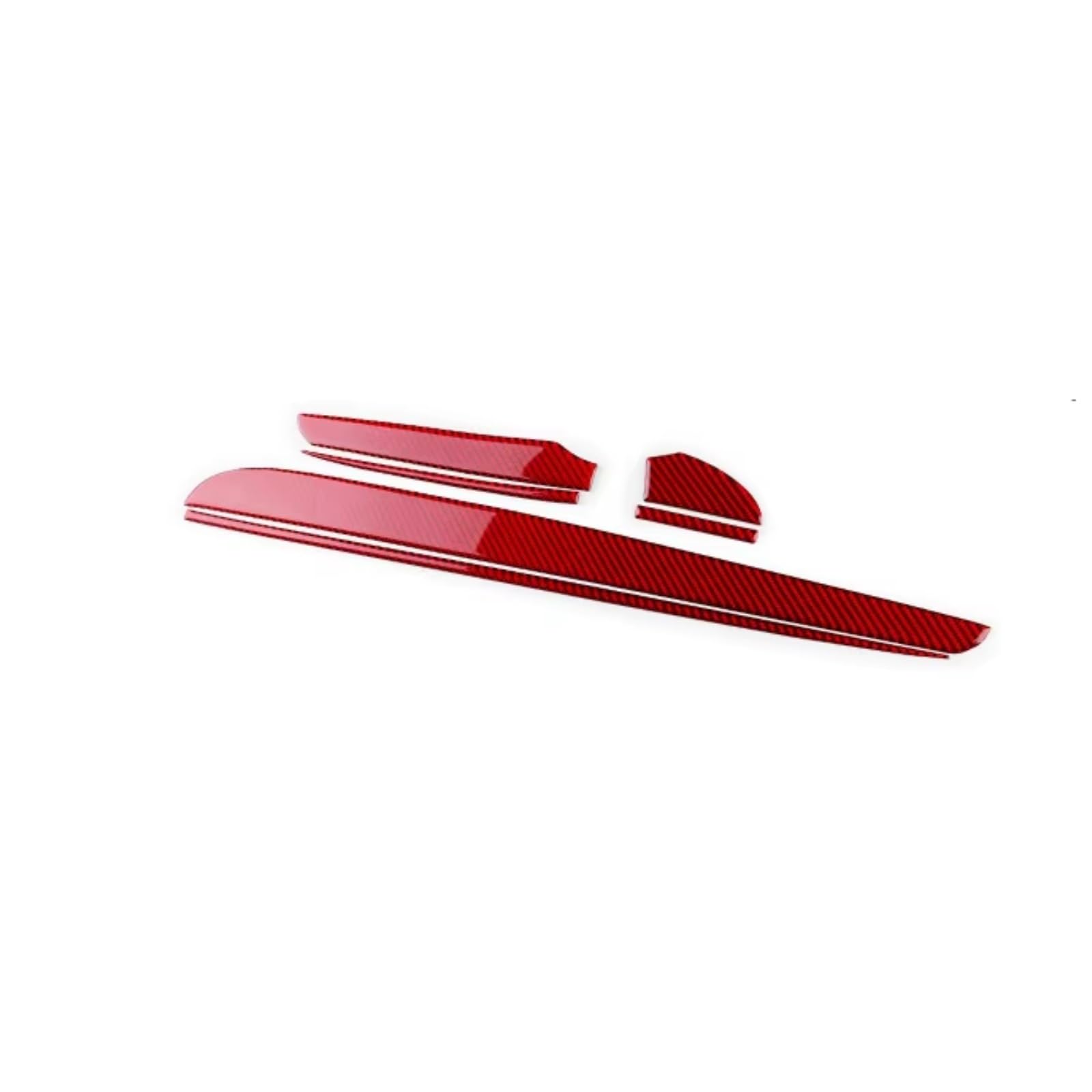 Decoration Auto Interior Compatible with Chrysler 300 300C 2011 2012 2013 2014 Car Carbon Fiber Interior Trim Stickers Driver Passenger Side LHD RHD
