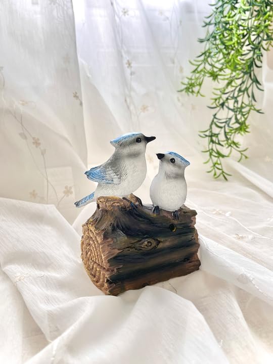 Amazon.co.jp: 丸和貿易 置物 鳥 ミニ 屋外 ガーデン センサー 鳴き声
