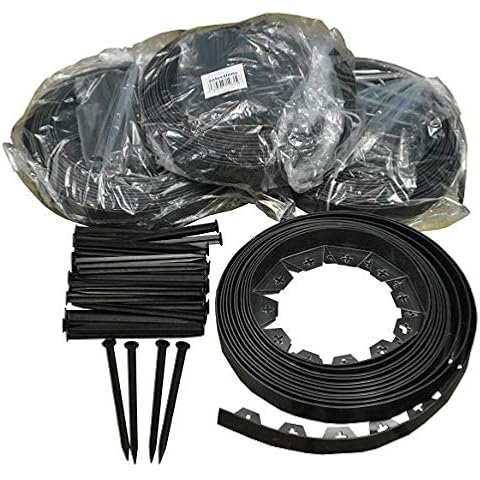 Selections Flexible Garden Edging with 160 Pegs Cover