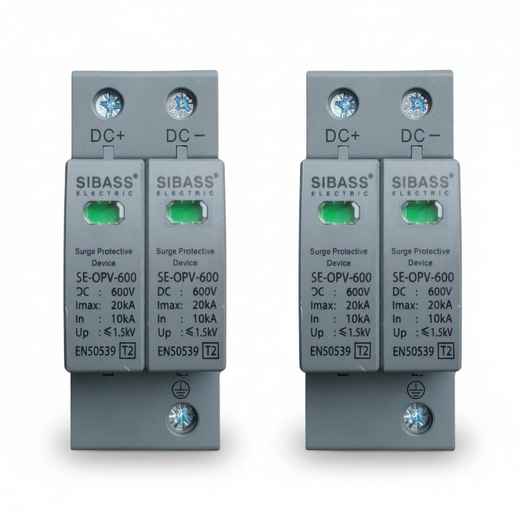 generic DC SPD 1 Phase 2 Pole (DP) SIBASS Surge Protective Device (Pack Of 2)-picture-23