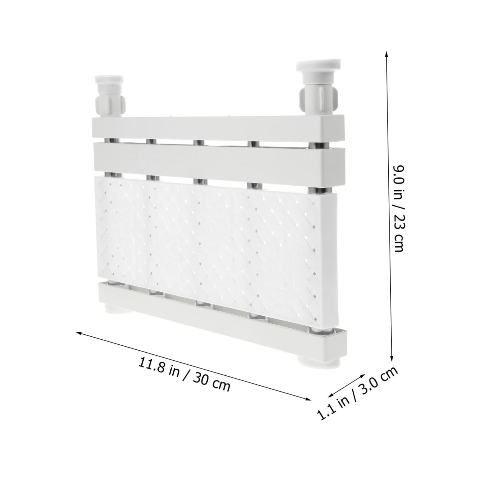 SOLUSTRE Closet Hanging Shelves Storage Partition Organizer Easy to Mount Wardrobe Separators