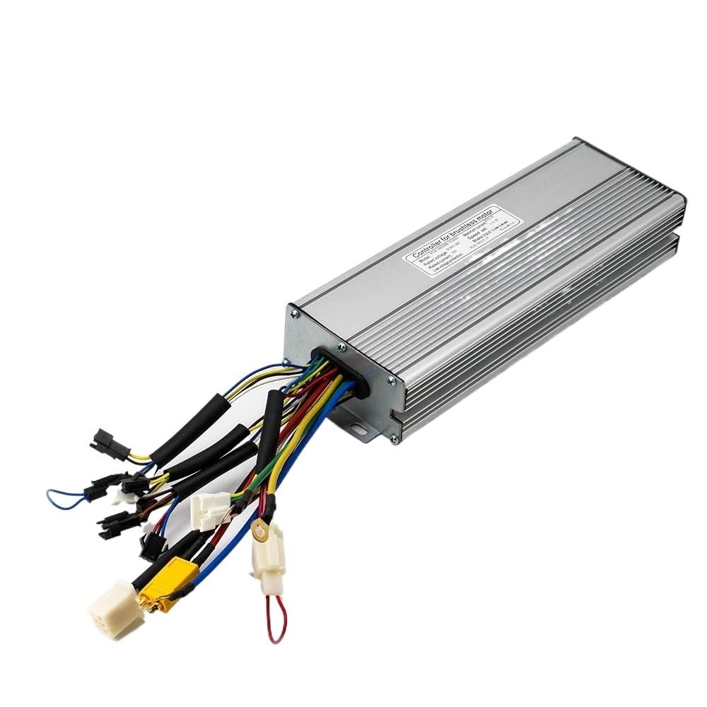 CHENJIAHAO Centralina Monopattino Elettrico Controller Bici elettrica 36v 48V Ebike 18 Mosfet 45A Controller Onda sinusoidale 1000W 1500W 2000W Centralina Monopattino Elettrico(Only Controller)