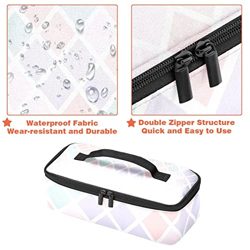 Sac fourre-tout élégant aspect diamant et set de table isotherme chic