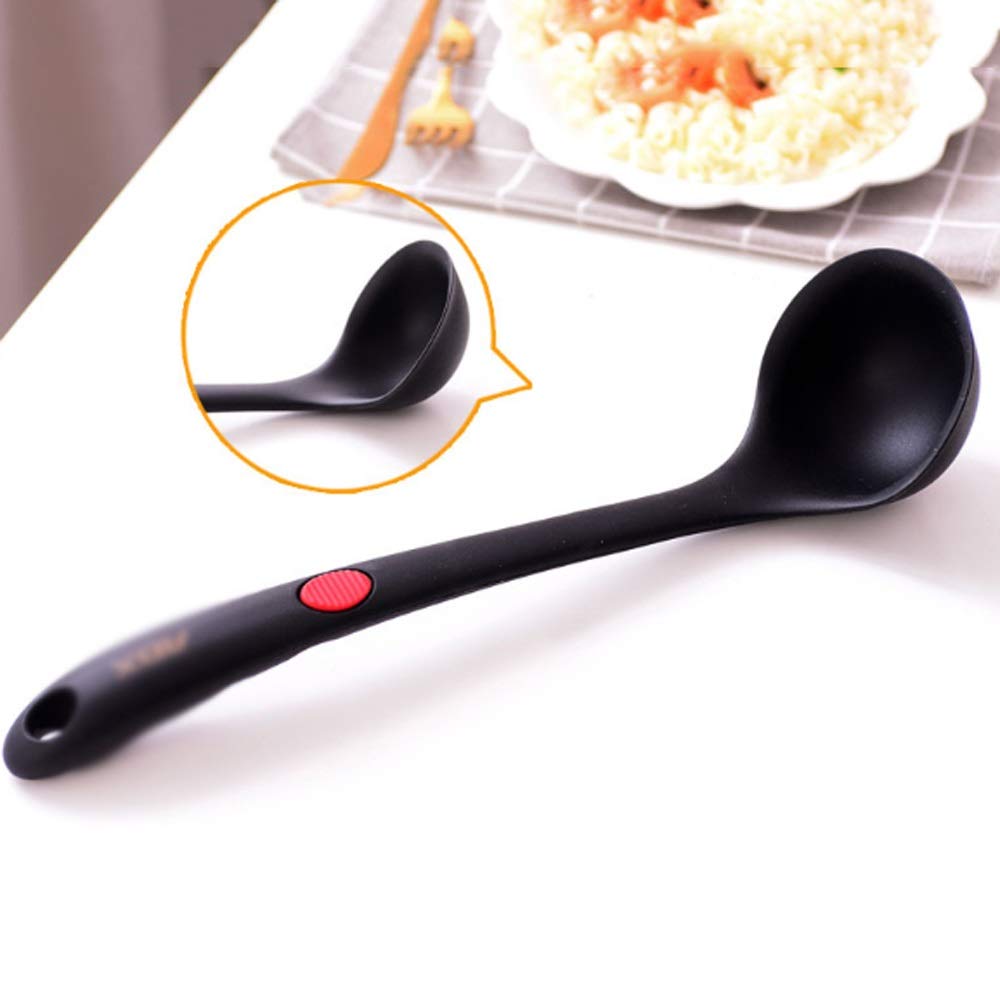 Espátula de Silicona Espátula Antiadherente para sartén Espátula de Silicona para cocinar Espátula Espátula de Silicona Especial para sartén Antiadherente (Color: B) (B)