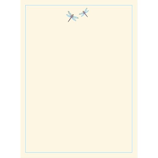 Blue Dragonfly Stationery Set (Boxed Stationery)