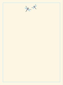 Blue Dragonfly Stationery Set (Boxed Stationery)