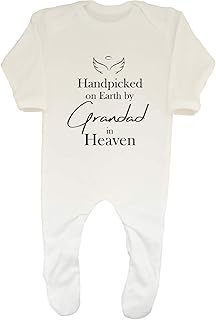 Shopagift Baby,Clothing,Baby Boys 0-24m,Sleepwear & Robes,Sleepsuits Shopagift Hand Pick by My Grandad in Heaven Baby Sleepsuit Romper