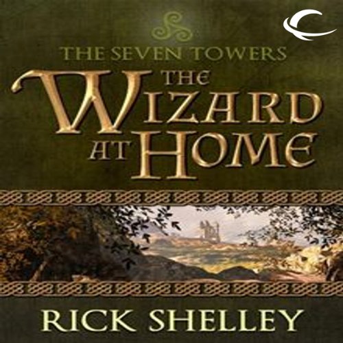 The Wizard at Home Audiolivro Por Rick Shelley capa