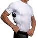 UnderTech UnderCover Men's Concealment Crew Neck Coolux Shirt (White, XLarge)