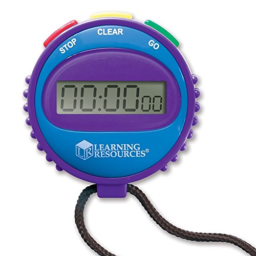 image for Learning Resources Simple 3 Button Stopwatch, Supports Science Investi